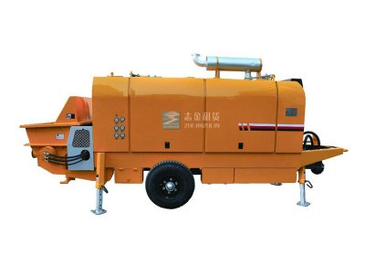 混,泥土,泵車,